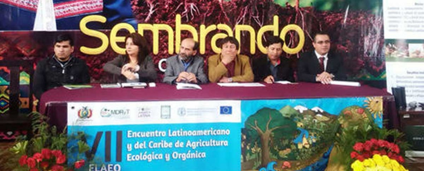 El VII Encuentro de Agricultura Ecológica y Orgánica será en Bolivia