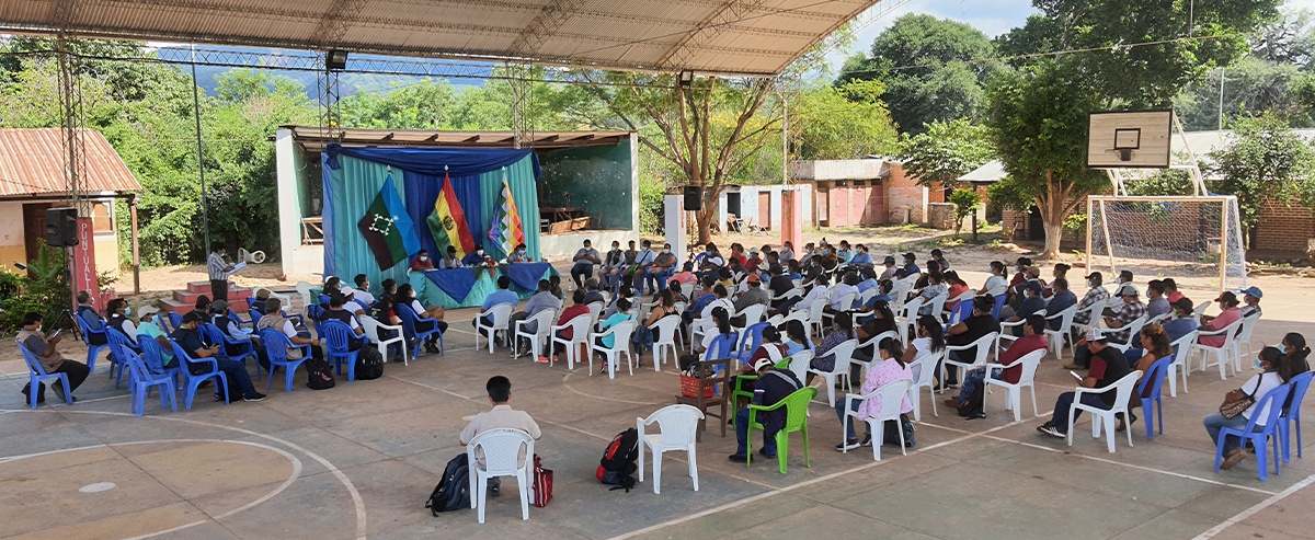 Charagua Iyambae realizó su primera asamblea interzonal del 2021